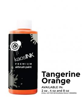 Tangerine Orange Airbrush Body Paint